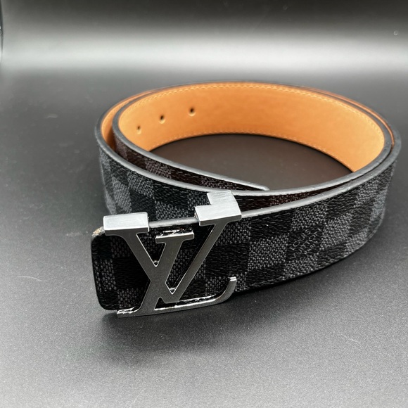 Louis Vuitton Other - LV Black checkered Belt